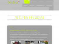 bodox.at Webseite Vorschau