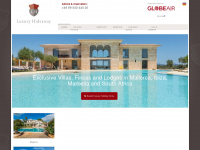 luxury-hideaway.com Webseite Vorschau