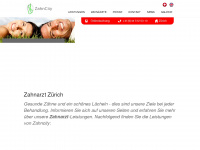 zahncity.ch Webseite Vorschau