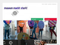 museum-macht-stark.de Webseite Vorschau