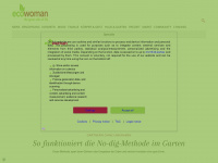 ecowoman.de Webseite Vorschau