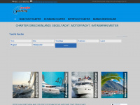 charter-griechenland.com Webseite Vorschau