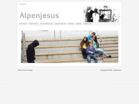 alpenjesus.at Webseite Vorschau