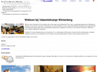 vakantiehuisjewinterberg.nl Webseite Vorschau
