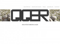 giger-architektur.ch Webseite Vorschau