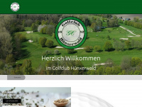 golfclub-huenxerwald.de Webseite Vorschau