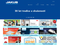 jakub.cz Webseite Vorschau
