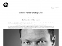 dimitrieharder.com Webseite Vorschau