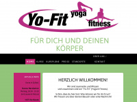 yo-fit.ch Webseite Vorschau