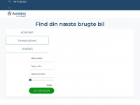 aunsbjerg.com Webseite Vorschau