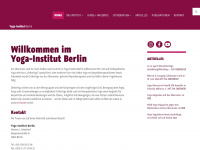 yoga-institut-berlin.com Webseite Vorschau