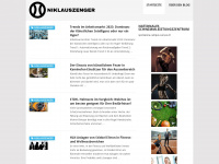 niklauszenger.ch Webseite Vorschau