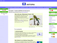avitopia.net Webseite Vorschau