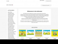 serviettenland.com Webseite Vorschau
