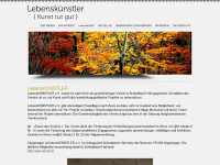 lebens-kuenstler.org Webseite Vorschau