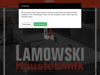 lamowski-haustechnik.de Webseite Vorschau