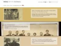 visual-history.de Webseite Vorschau