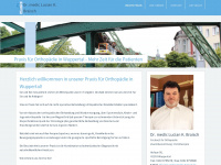 orthopaedie-braisch.de Webseite Vorschau