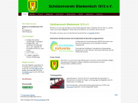 schuetzenverein-blankenloch-1913.de Webseite Vorschau