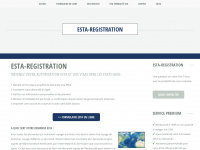 esta-registration.fr Webseite Vorschau