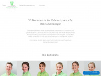 zahnarztpraxis-eppendorferbaum.de Webseite Vorschau