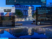 lec.fr Webseite Vorschau