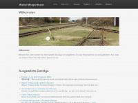 wmorgenthaler.ch Webseite Vorschau