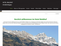 hotel-waldhof.ch Webseite Vorschau