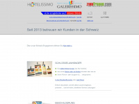 hotelissimo.ch Webseite Vorschau