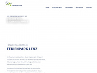 ferienpark-lenz.de Webseite Vorschau