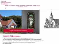 ev-kirche-elverdissen.de Webseite Vorschau