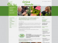 gruene-stunde.com Webseite Vorschau
