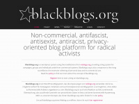 blackblogs.org Webseite Vorschau