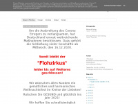flohzirkus-shop.blogspot.com Webseite Vorschau