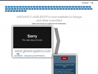 global-ageless.com Webseite Vorschau