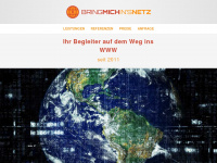 bringmichinsnetz.de Webseite Vorschau