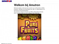 amutron.nl Webseite Vorschau