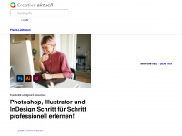 creative-aktuell.de Webseite Vorschau