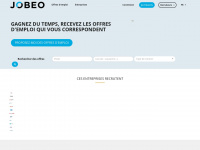 jobeo.ch Webseite Vorschau