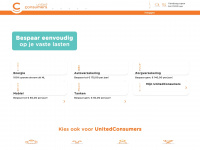 unitedconsumers.com Webseite Vorschau