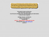 photo-laser.de Webseite Vorschau