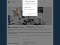 zahnarzt-dr-ebert.de Webseite Vorschau