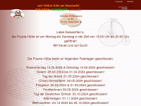 puszta-hütte.de Webseite Vorschau