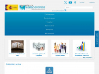 transparencia.gob.es Webseite Vorschau