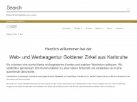 goldener-zirkel.com Webseite Vorschau