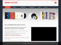 neoplastik.eu Webseite Vorschau