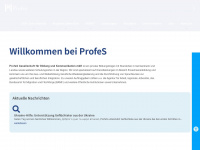 profes-gmbh.eu Webseite Vorschau