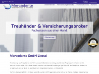 mercadante.ch Webseite Vorschau