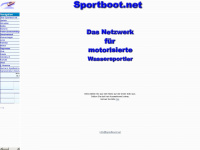 sportboot.net Webseite Vorschau