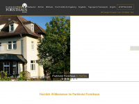 parkhotel-forsthaus.de Webseite Vorschau